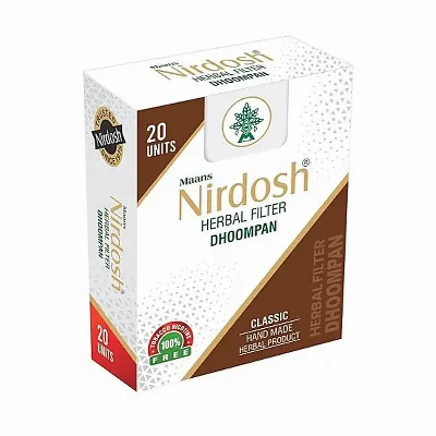 Нірдош Класичні 20 шт Maans Nirdosh Herbal Dhoompan Original