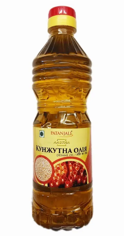Олія Кунжутна 1000 мл Patanjali Sesame Oil