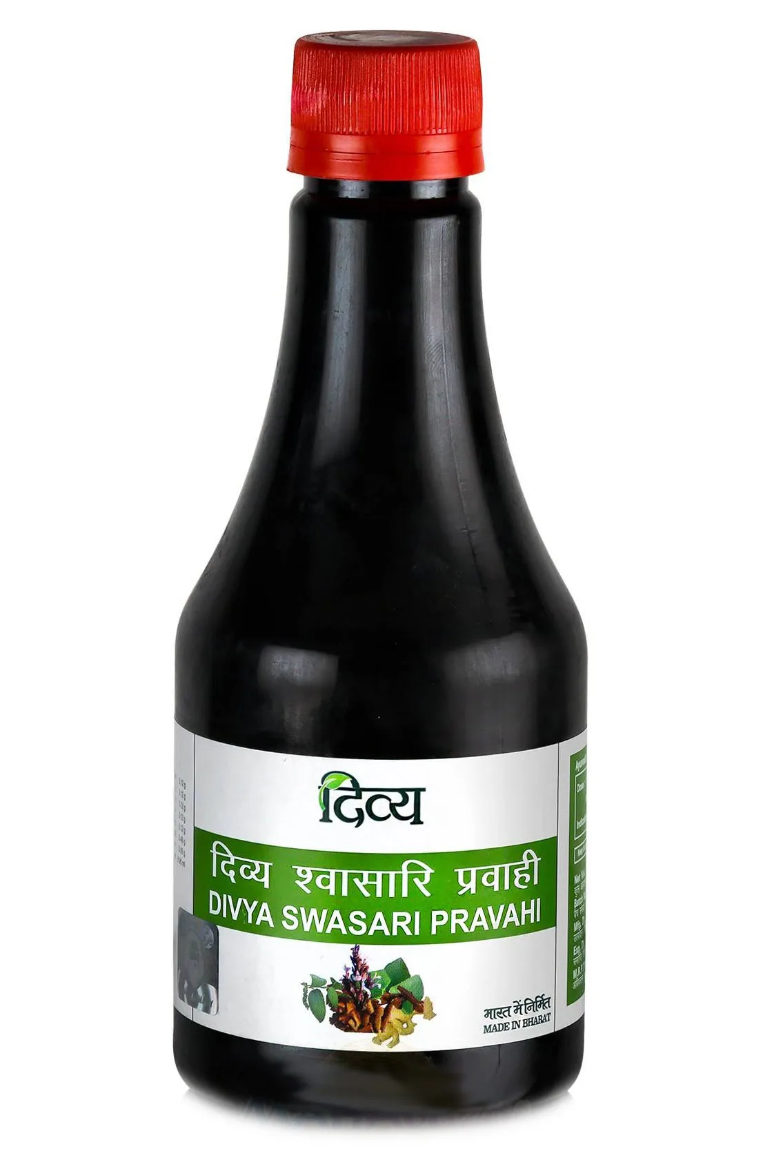 Дивья Свасари Правахи сироп от кашля и простуды 240 мл Divya Swasari Pravahi Syrup