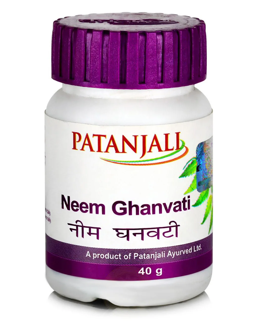 Нім Гханваті 60 табл Patanjali Neem Ghanvati