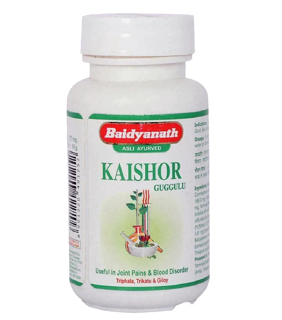 Кайшор Гуггул 80 табл Baidyanath Kaishore Guggulu