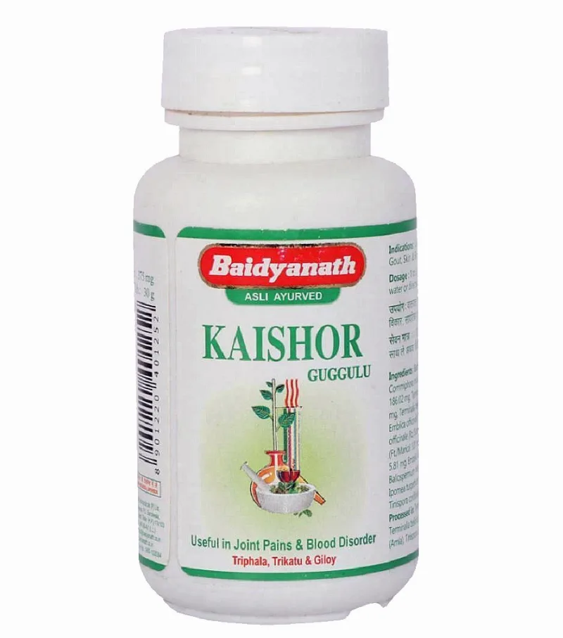 Кайшор Гуггул 80 табл Baidyanath Kaishore Guggulu