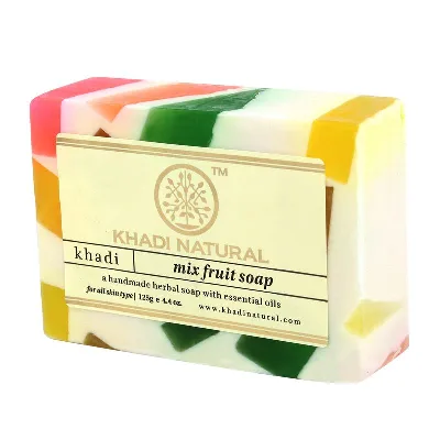 Мило Фруктовий мікс 125 г Khadi Natural Mix Fruit Soap