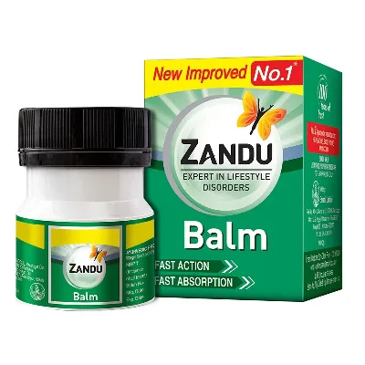 Бальзам знеболюючий і розігріваючий 8 мл Zandu Balm