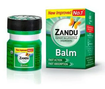 Бальзам знеболюючий і розігріваючий 8 мл Zandu Balm