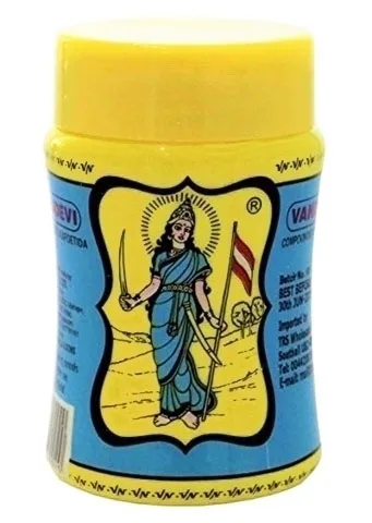 Асафетіда жовта 100 г Vandevi Compounded Asafoetida Yellow Powder