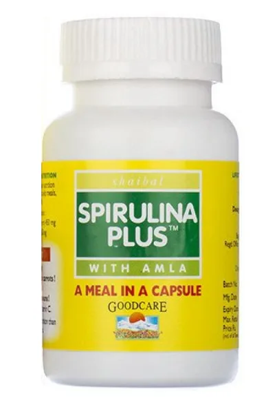 Спіруліна Плюс 60 капс Goodcare Spirulina Plus