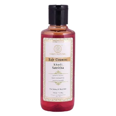 Шампунь для волосся Сатрітха 210 мл Khadi Natural Satritha Hair Cleanser