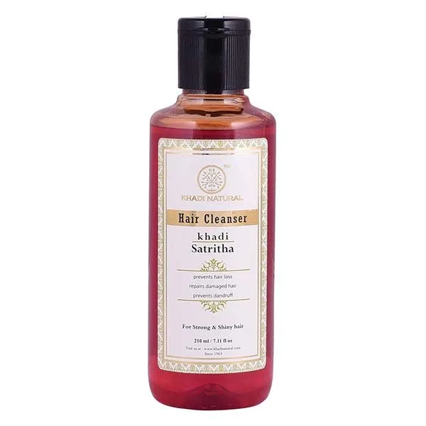 Шампунь для волосся Сатрітха 210 мл Khadi Natural Satritha Hair Cleanser