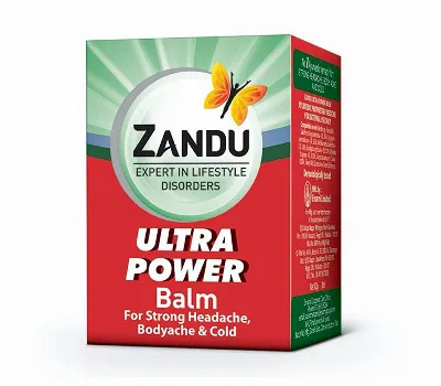 Бальзам Ультра сила при суглобових і головних болях 8 мл Zandu Balm Ultra Power