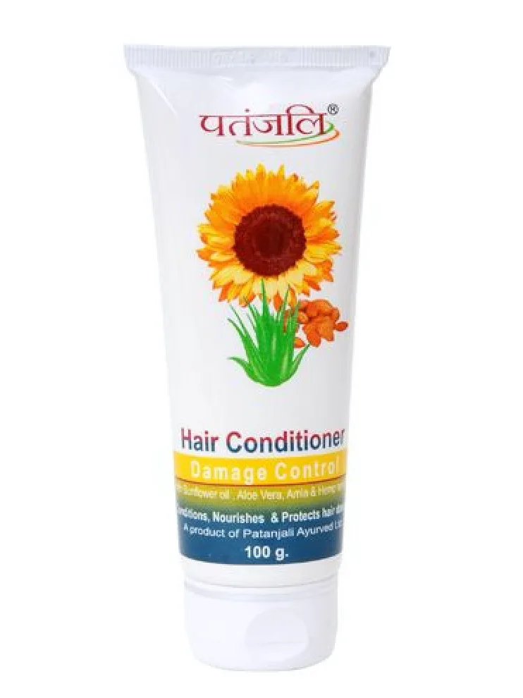 Кондиціонер для пошкодженого волосся 100 г Patanjali Hair Conditioner Damage Control