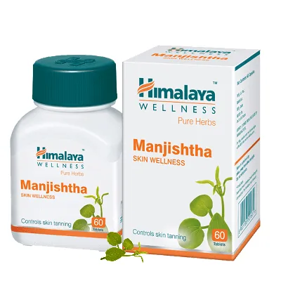 Манжишта 60 табл Himalaya Manjishtha
