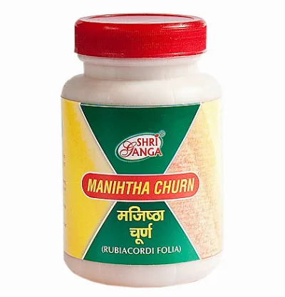 Манджішта порошок 100 г Shri Ganga Manjishta churn