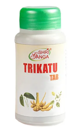 Трікату таблетки 120 табл Shri Ganga Trikatu tab