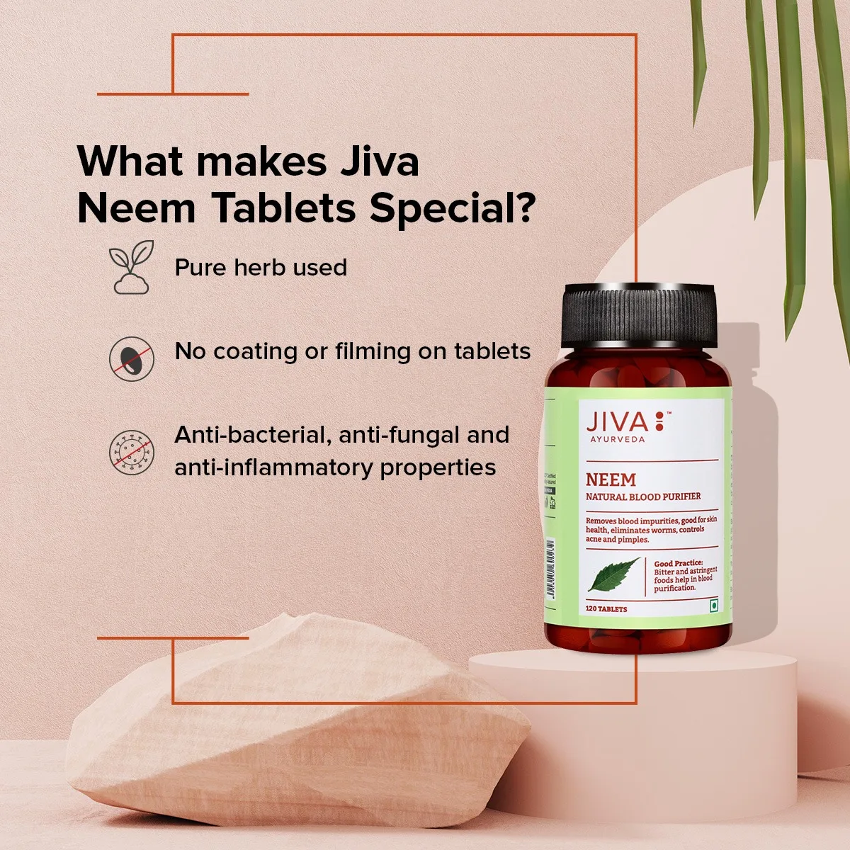Нім 120 табл Jiva Neem Tablets