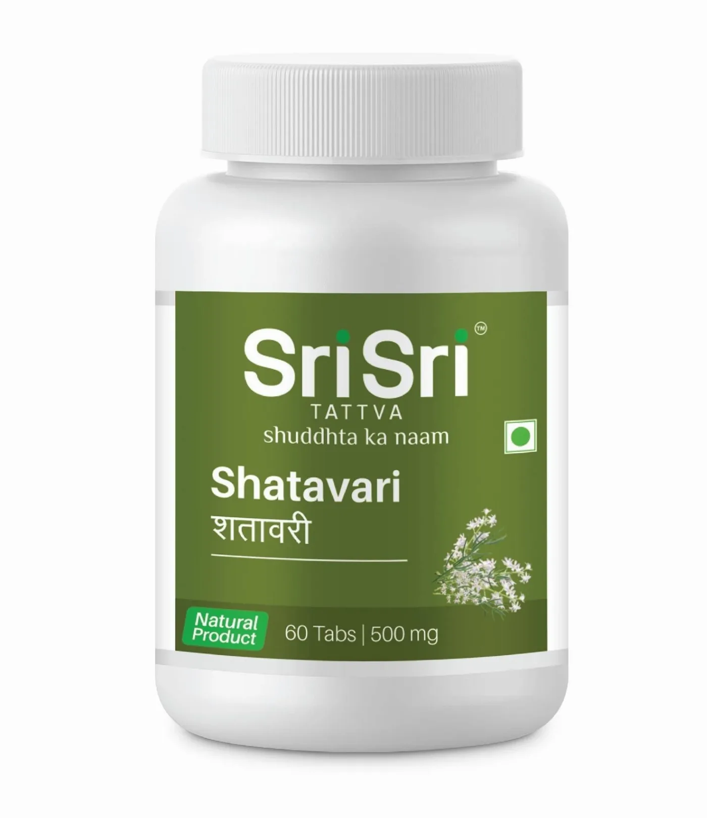 Шатаварі 60 табл Sri Sri Tattva Shatavari