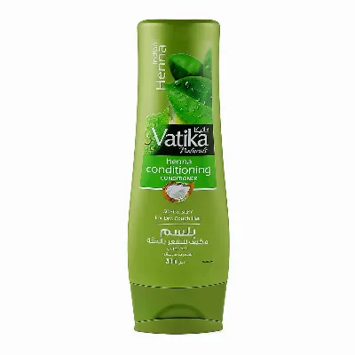 Кондиціонер з хною для сухого та пошкодженого волосся 200 мл Dabur Vatika Henna Conditioner