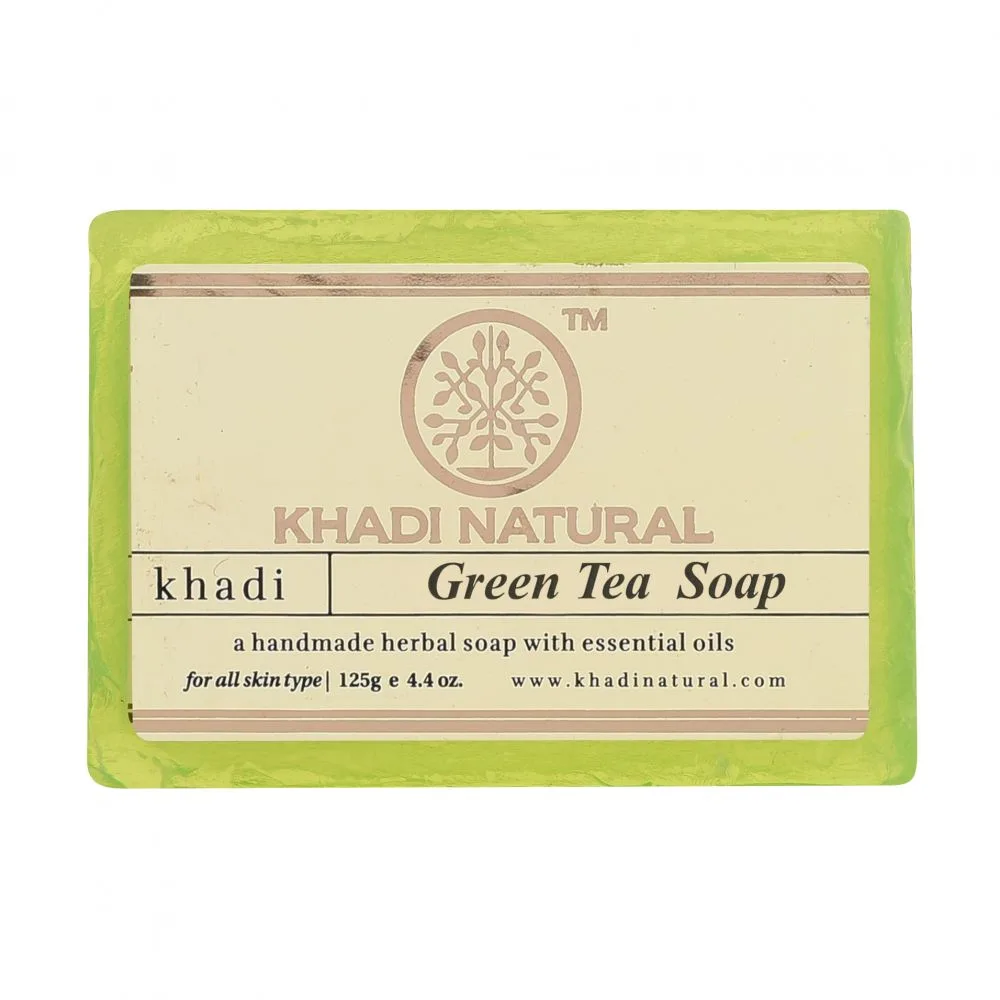 Мило Зелений чай 125 г Khadi Natural Green Tea Soap