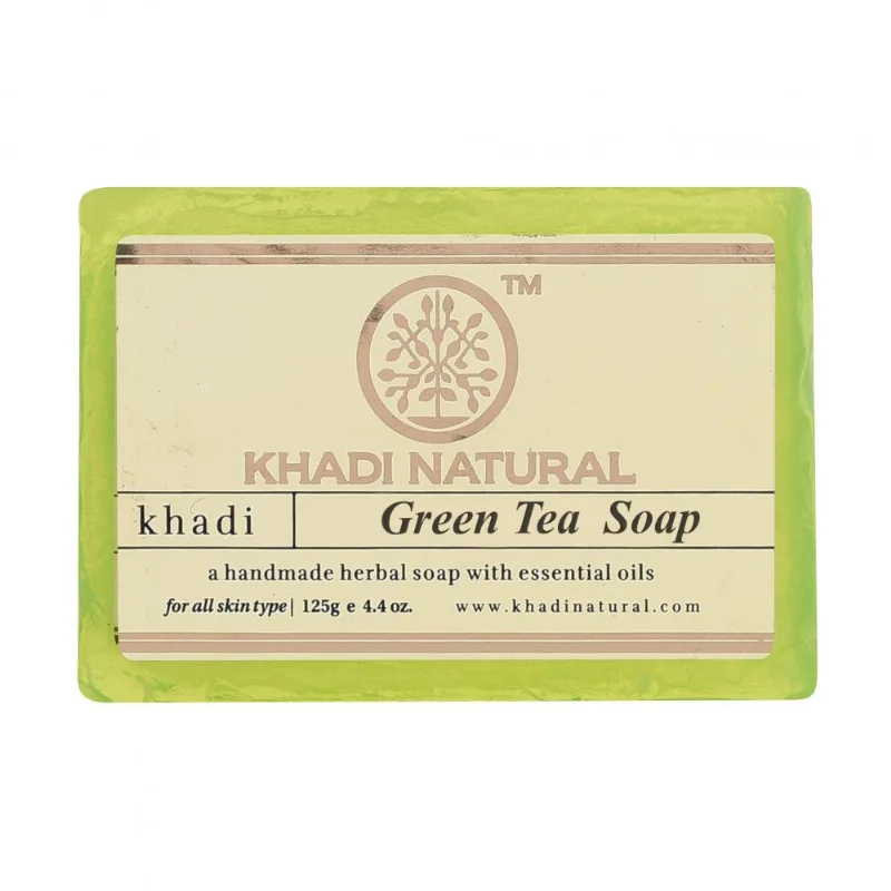 Мило Зелений чай 125 г Khadi Natural Green Tea Soap
