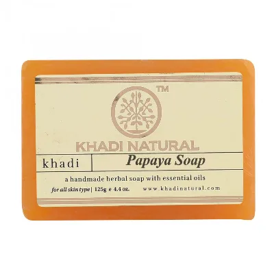 Мило Папайя 125 г Khadi Natural Papaya Soap