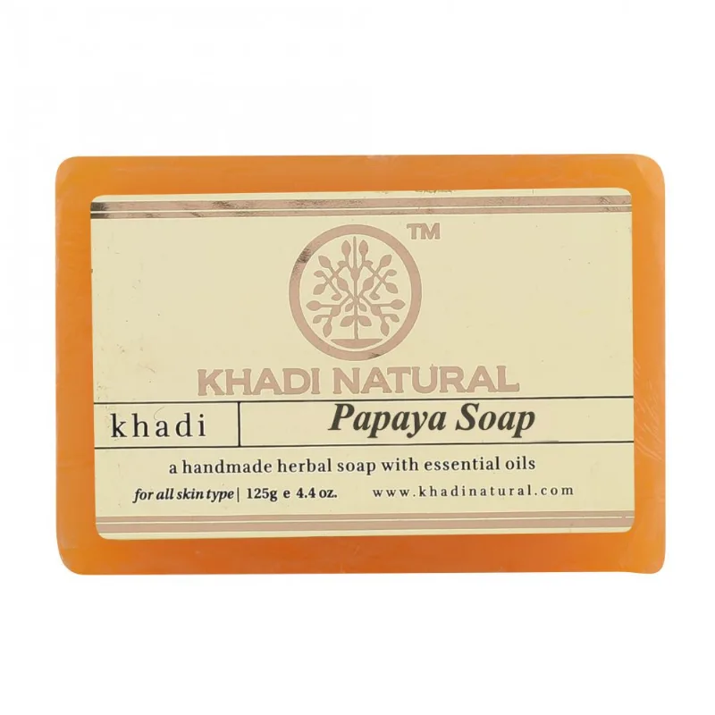 Мило Папайя 125 г Khadi Natural Papaya Soap