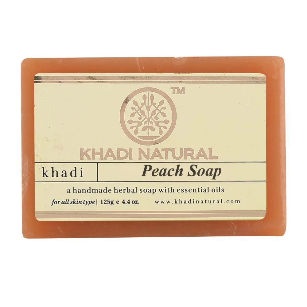 Мило Персик 125 г Khadi Natural Peach Soap