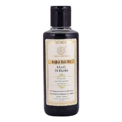 Олія для волосся 18 трав 210 мл Khadi Natural 18 Herbs Hair Oil