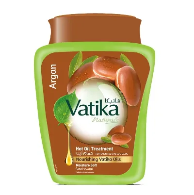 Маска для ломких сухих волос с арганой 500 г Dabur Vatika Argan Hair Mask