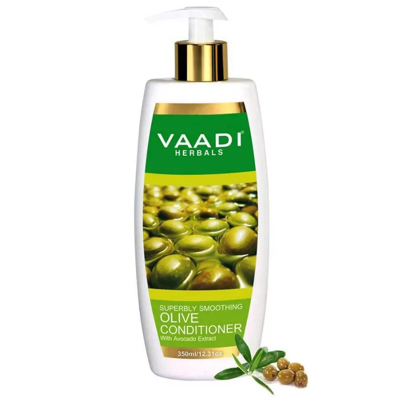Кондиціонер розгладжуючий Оливка з екстрактом авокадо 350 мл Vaadi Olive Conditioner with Avocado Extract