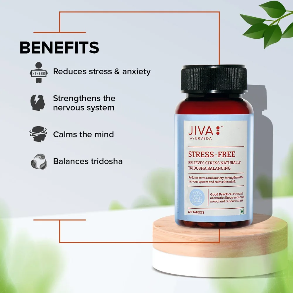 Стрес фрі 120 табл Jiva Stress-free Tablets