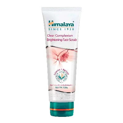 Скраб для обличчя відбілюючий 100 г Himalaya Clear Complexion Brightening Face Scrub