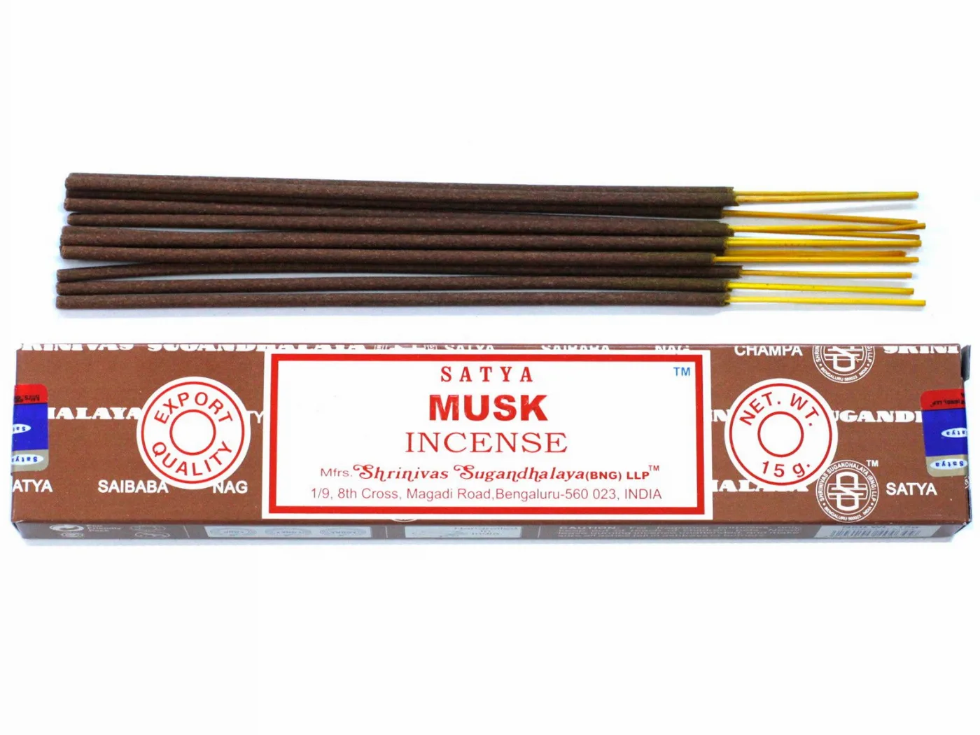 Ароматичні палички Мускус 15 г Satya Musk Incense