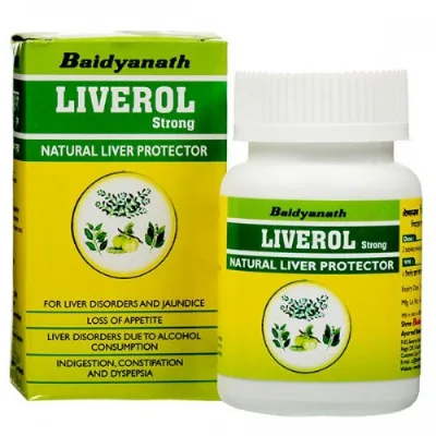 Ліверол Стронг 50 табл Baidyanath Liverol Strong