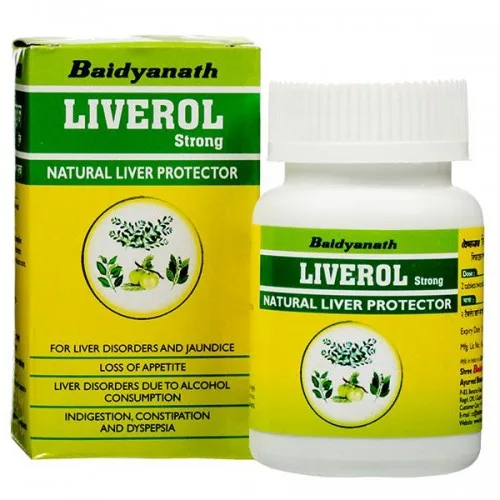 Ліверол Стронг 50 табл Baidyanath Liverol Strong