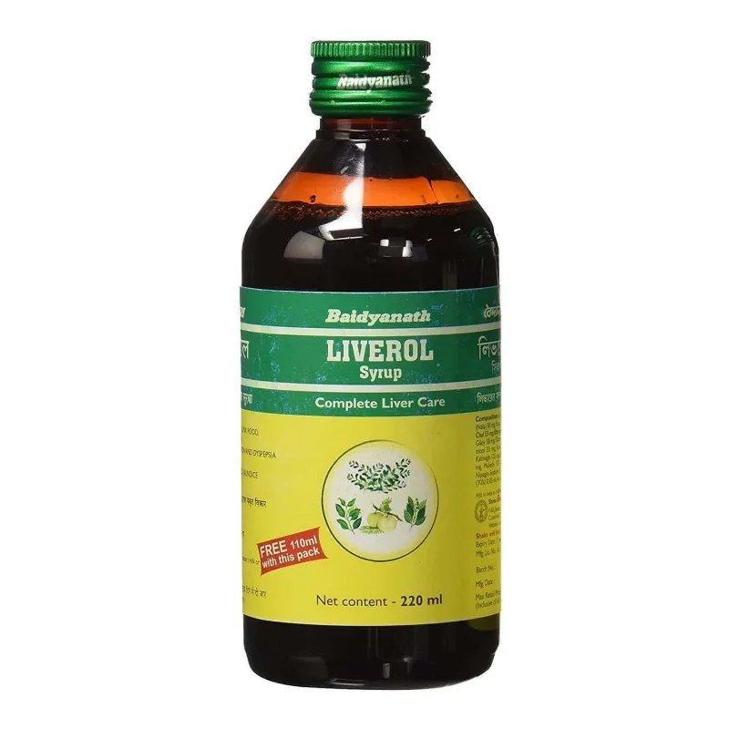 Ліверол Сироп 220 мл Baidyanath Liverol Syrup