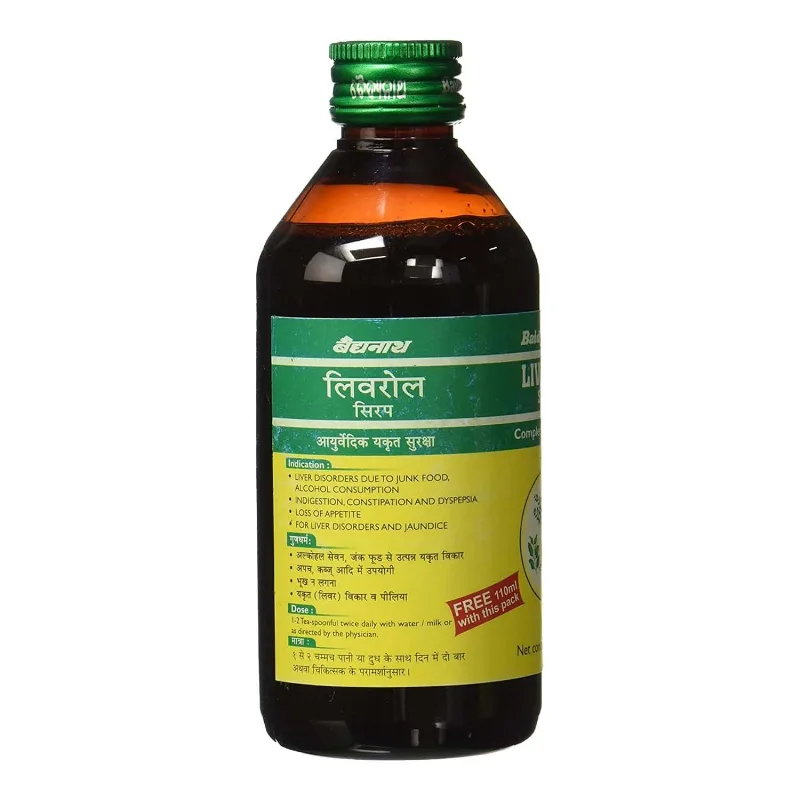 Ліверол Сироп 220 мл Baidyanath Liverol Syrup