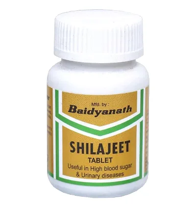Шиладжит 50 табл Baidyanath Shilajeet