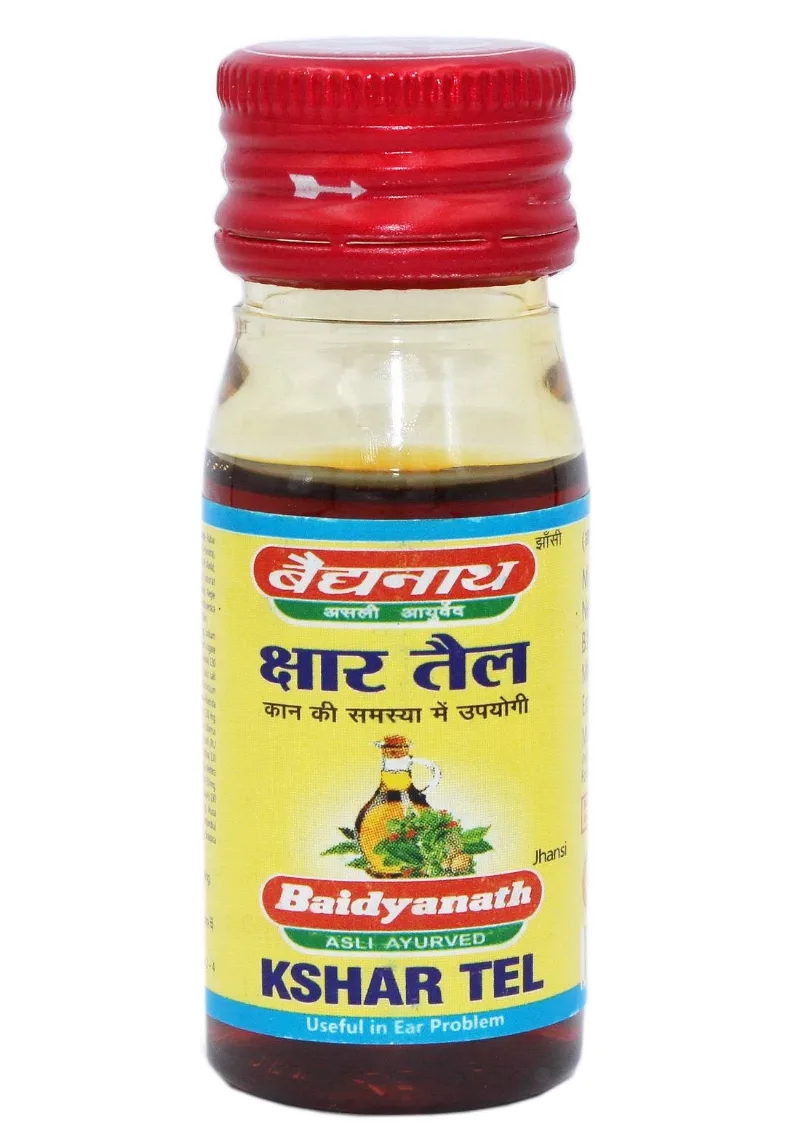 Краплі вушні Кшар Тейл 25 мл Baidyanath Kshar Tel