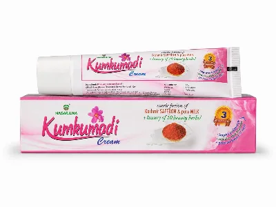 Крем Кумкумаді омолоджуючий з шафрановим маслом 20 г Nagarjuna Kumkumadi Cream