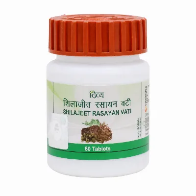Шиладжит Расаян Вати 60 табл Patanjali Divya Shilajeet Rasayan Vati