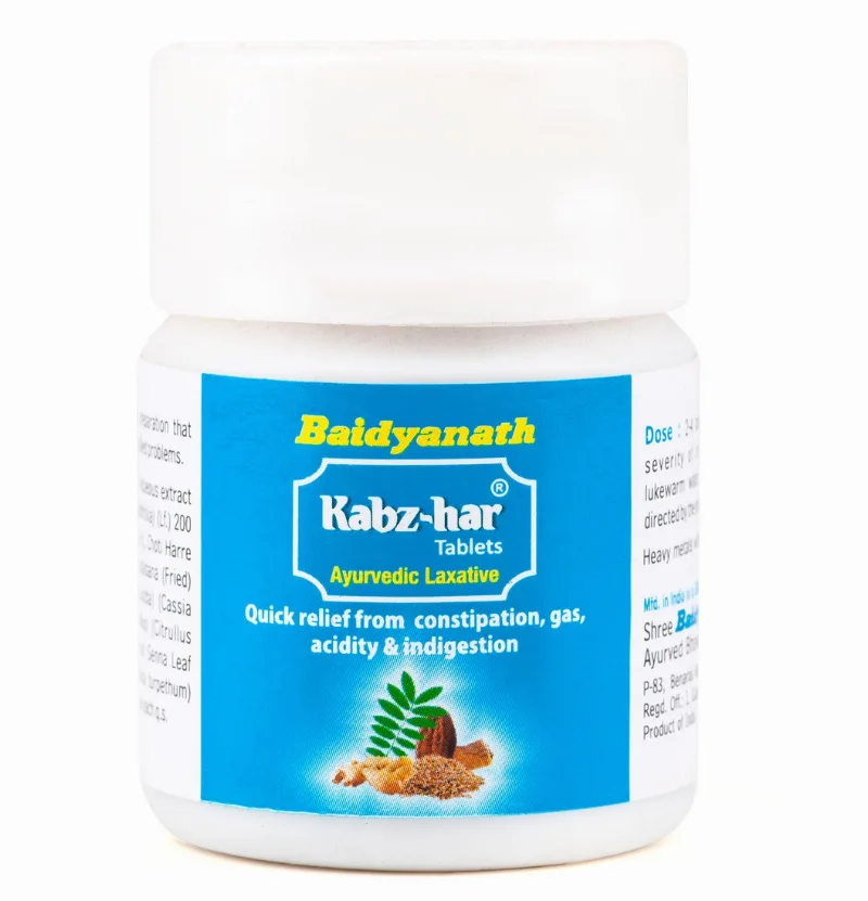 Кабджахар 30 табл Baidyanath Kabz-har 30 tab