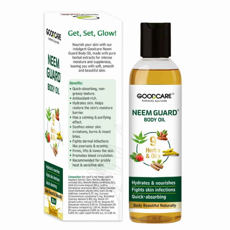Нім Гард олія масажна 100 мл Goodcare Neem Guard Body Oil 100 ml