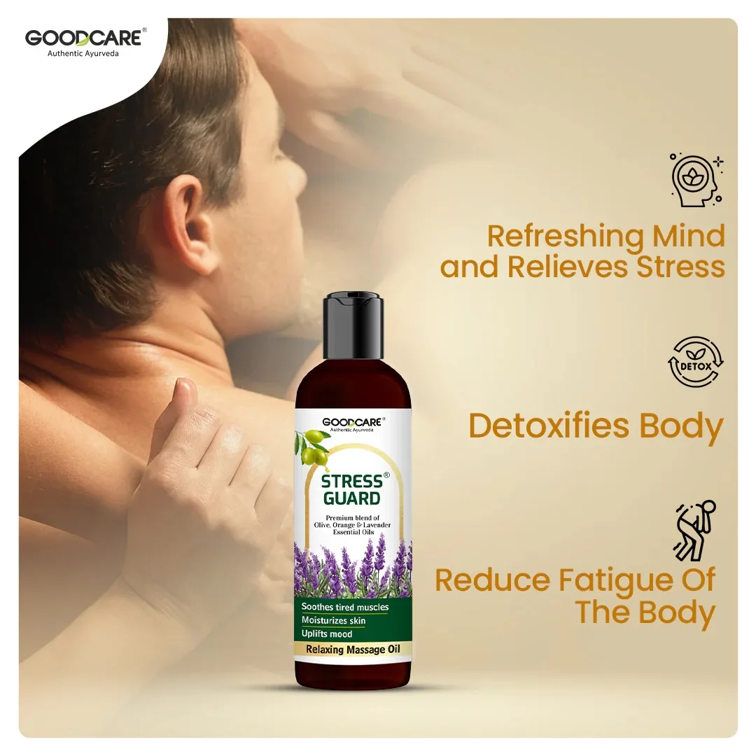 Стрес Гард олія для масажу 100 мл Goodcare Stress Guard Massage Oil 100 ml