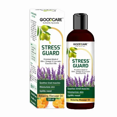 Стрес Гард олія для масажу 100 мл Goodcare Stress Guard Massage Oil 100 ml