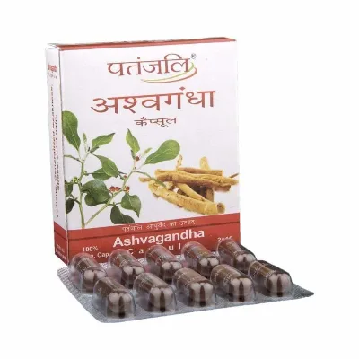 Ашвагандха 20 капс Patanjali Ashvagandha 20 cap