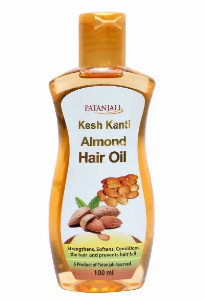 Олія для волосся Мигдальна Кеш Канті 100 мл Patanjali Kesh Kanti Almond Hair Oil 100 ml