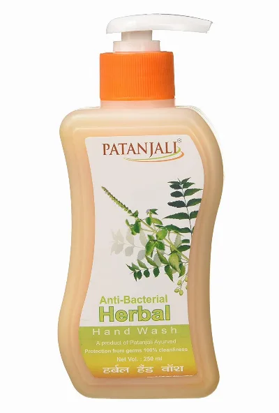 Мило рідке антибактеріальне 250 мл Patanjali Anti-Bacterial Herbal Hand Wash 250 ml