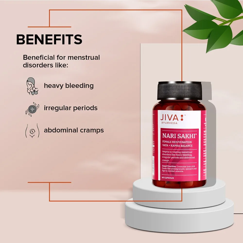 Нарі сакхі (тонік для жінок) 60 капс Jiva Ayurveda Nari Sakhi 60 cap