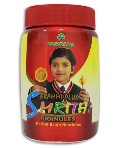 Брахми плюс Смріті в гранулах 200 г Nagarjuna Brahmi Plus Smrithi Granules 200 g