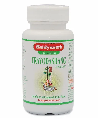 Трайодашанг гуггул 80 табл Baidyanath Trayodashang Guggulu 80 tab